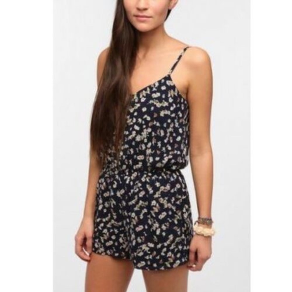 Floral summer romper